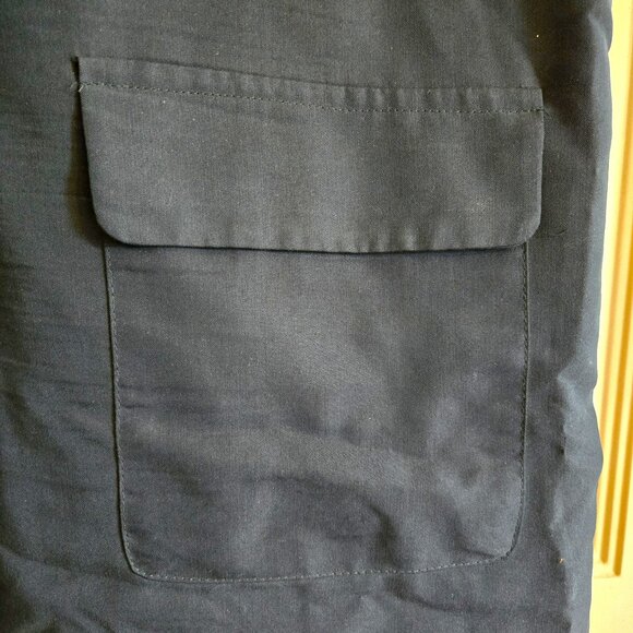 Sleeveless Navy Blue Dress - Picture 4 of 5